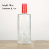 Top Quality Recycled 250ml Glass Liquor Bottles Wine Packaging