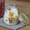 Hot Sale Glass Mason Jars with Letters Food Packaging Use