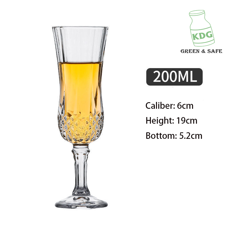 150ml Goblet Crystal Glass Cup For Champagne Red Wine