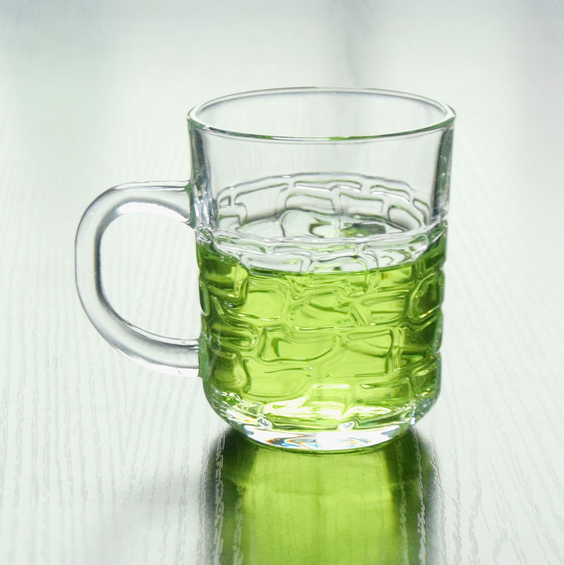 Pattern Design 8oz Glass Coffee Mugs Beverage Juice Milk Cups