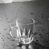 Hot Sale 8oz Clear Heat Resistant Glass Coffee Tea Mugs with Handle 