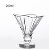 6.5oz Glass Tulip Sundae Cup Milk Shake, Ice Cream Soda Glass