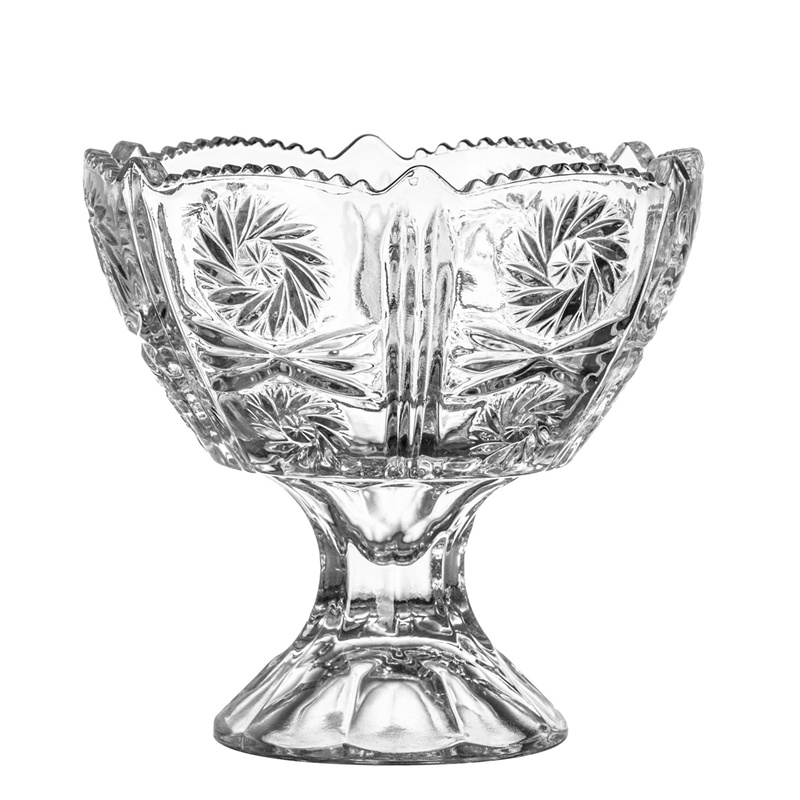 8oz Classic Sundae Style Glass Cup Milkshake Ice Cream Dessert Glass