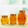 Oval Hexagon Large Glass Food Storage Jam Jars Honey Jars Wholesale