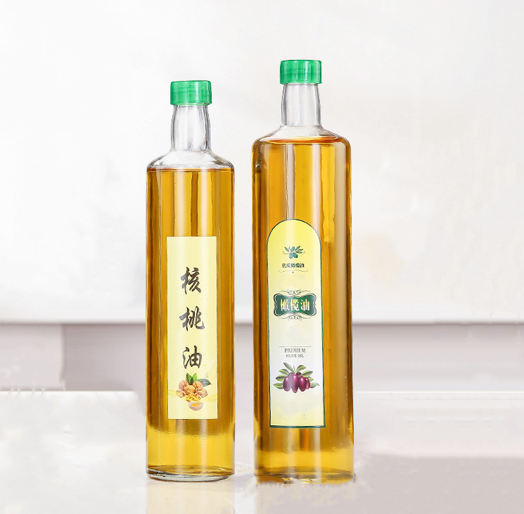 Olive Oil Bottle Glass