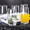 Glass Water Cup Sets 280ml Household Family Use