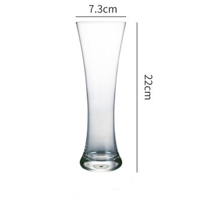 Slim Design Luxury Style 350ml Beer Glass Iced Beverage Cups 