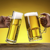 1000ml High End Glass Beer Cups with Handle