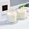 High Quality Luxury Nordic Scented Candles with Glass Bell Lid