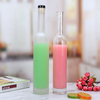 200ml Slim Glass Bottles Beverage Drinking Bottles With Rubber Lid