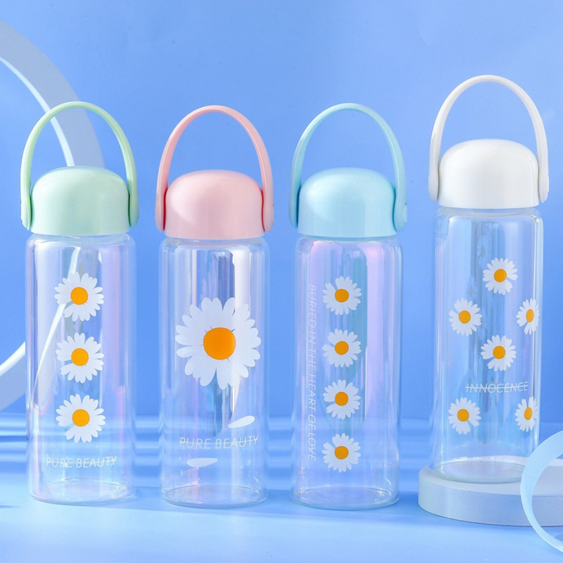 KDG Factory Portable Water Bottles With Caps Handle