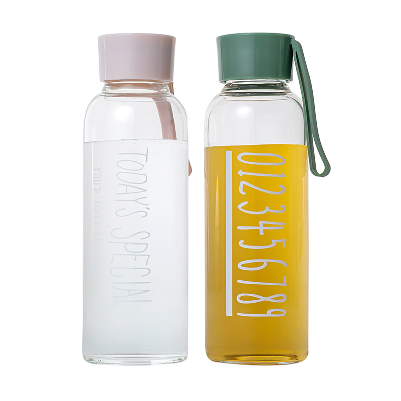 450ml Flint Glass Water Bottles With Custom Logo For Juice