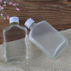 High End Spirits Bottles Glass Material Flat Small Wine Bottles 100ml