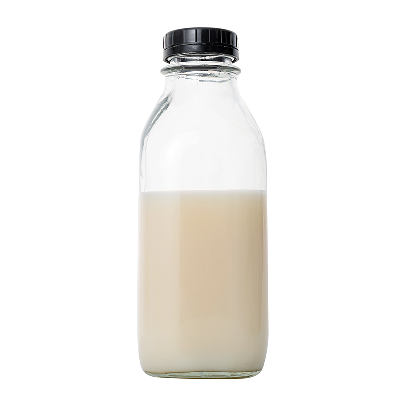 1000ml Glass Jar Milk Wholesale Packaging Beverage Bottles