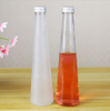300ml Beverage Glass Bottles Drinking Juice Milk Bottle with Lids