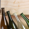 Dark Green 700ml Red Bordeaux Wine Glass Bottles with Cork Lids