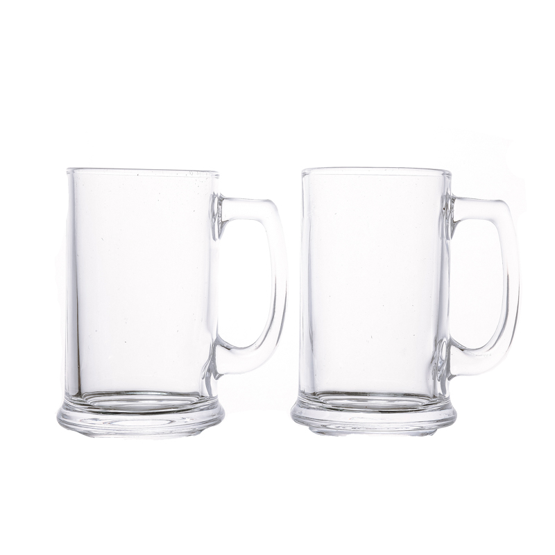 400ml Glass Cup Packaging Coffee Hot Cup Glasses with Holder