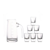 300ml Wine Glass Dispenser with 25ml Small Glass Drinking Cups