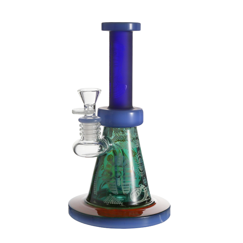 KDG Smoking Clear Water Bottle Small Shishas Hookah Glass