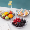 9inch Round Glass Fruit Dishes Candy Plates Home Decoration