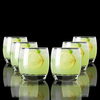 Colorful Glass Drinking Water Cups with Cutsom Logo 310ml