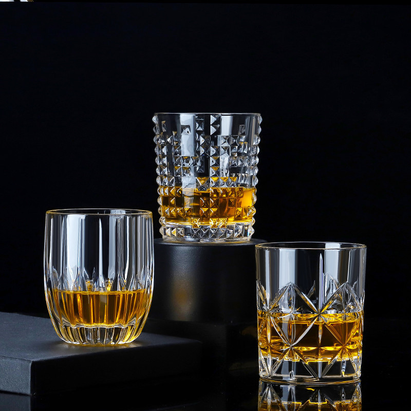 New Design Luxury 300ml Crystal Glass Liquor Cups