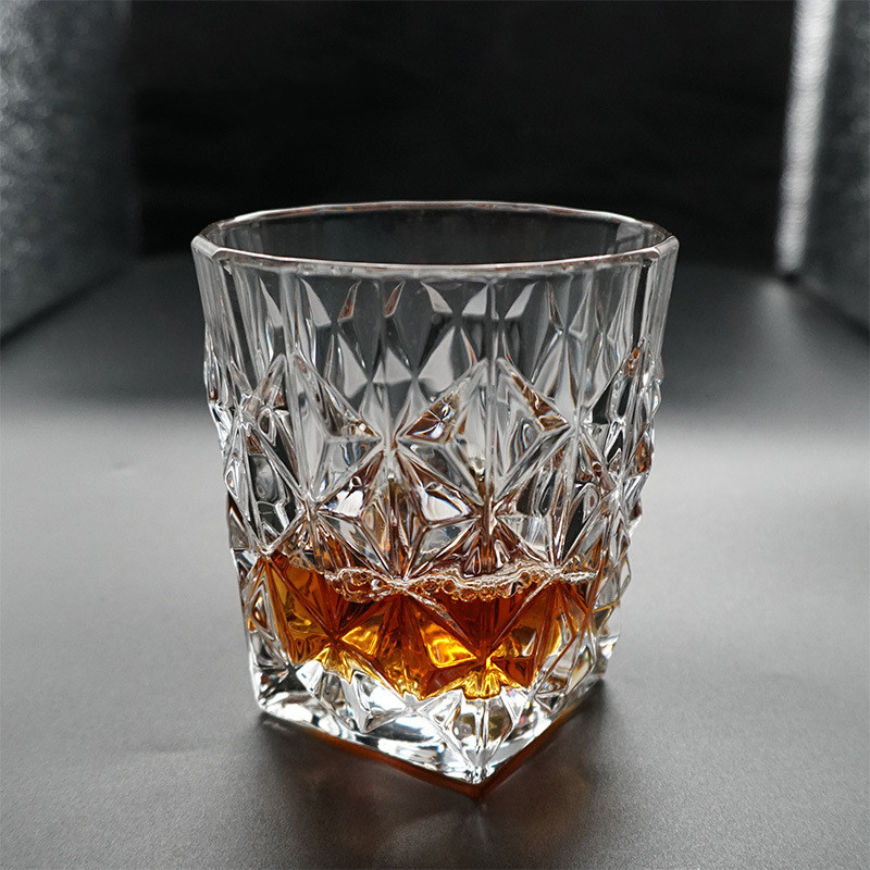 300ml Crystal Liquor Glass Cups Hot Sale Whisky Glasses