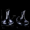1800ml Oblique Mouth Spin Decanter Crystal Glass Wine Decante