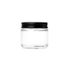 KDG 60ml 100ml 150ml 260ml custom empty cbd flower glass jar with lids Cannabis hemp storage glass clear jars