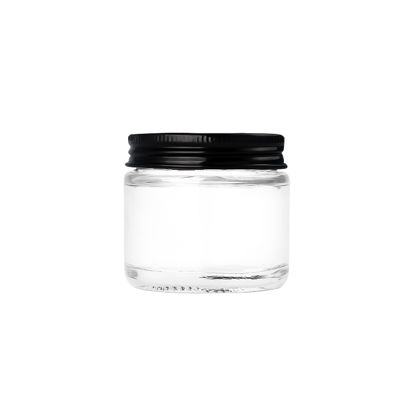 KDG 60ml 100ml 150ml 260ml custom empty cbd flower glass jar with lids Cannabis hemp storage glass clear jars
