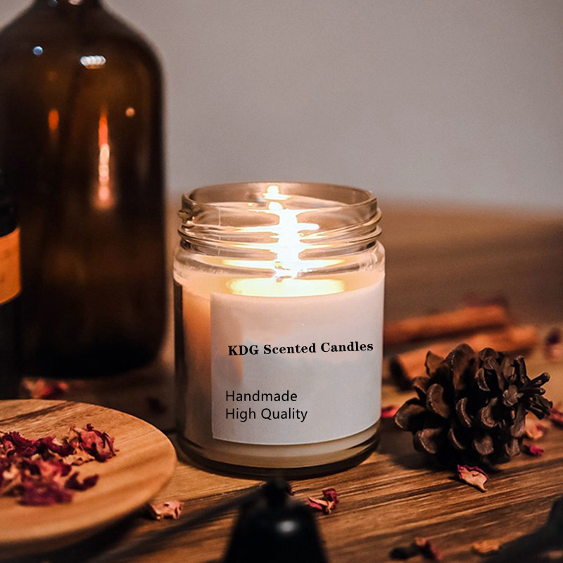 Private label Hot Sale Scented Candles with Sealed Lids 