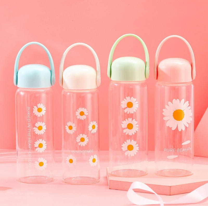 KDG Factory Portable Water Bottles With Caps Handle