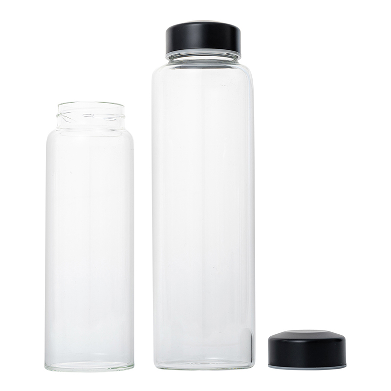 400ml Hot Sale Glass Water Bottles with Lids