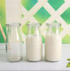 Glass Milk Bottle 100ml Pudding Jars and Bottles Hot Sale
