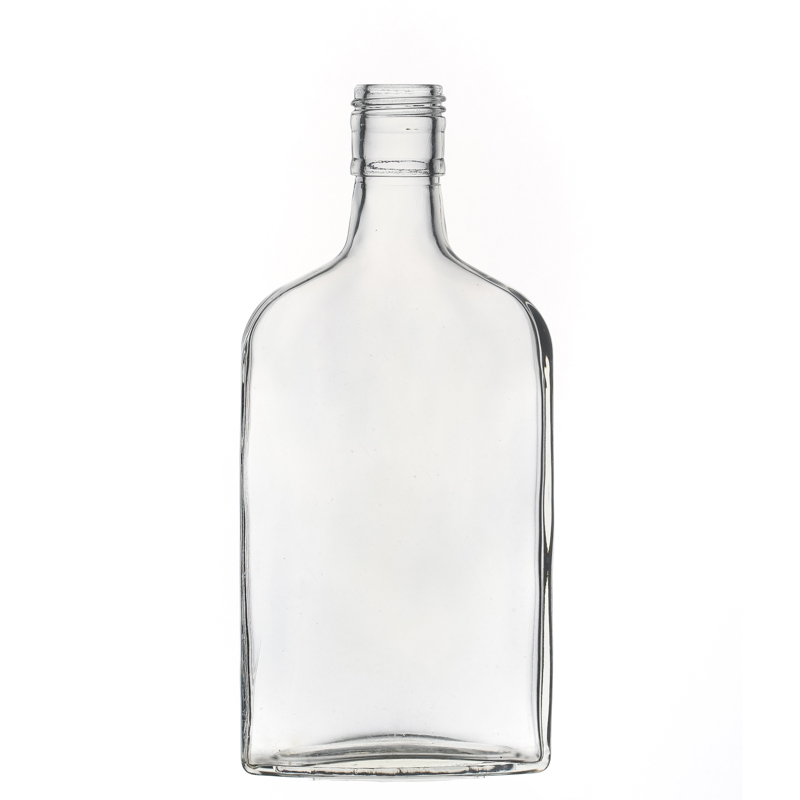 Flat Bottles 270ml KDG Glassware Wine Bottles For Whisky