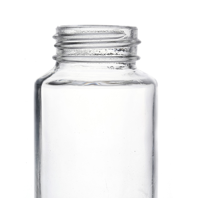 350ml Glass Beverage Water Bottles Clear Portable Water Bottles