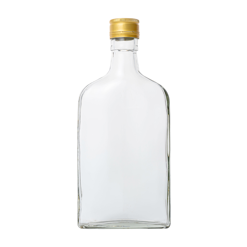 Flat Bottles 270ml KDG Glassware Wine Bottles For Whisky