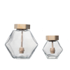 KDG Glassware Customized Wholesale 100ml 180ml 280ml 380ml Glass Honey Jars with Lids