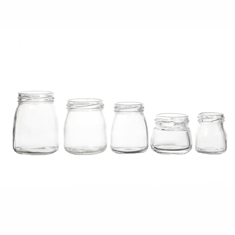 150ml Small Glass Jars For Pudding Honey Jam with Screw Lids