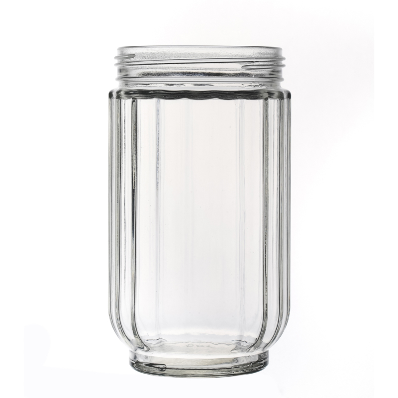 Food Storage Packaging Glass Jars with Plastic Lids