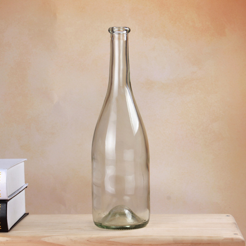 Dark Green 700ml Red Bordeaux Wine Glass Bottles with Cork Lids