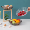 9inch Round Glass Fruit Dishes Candy Plates Home Decoration