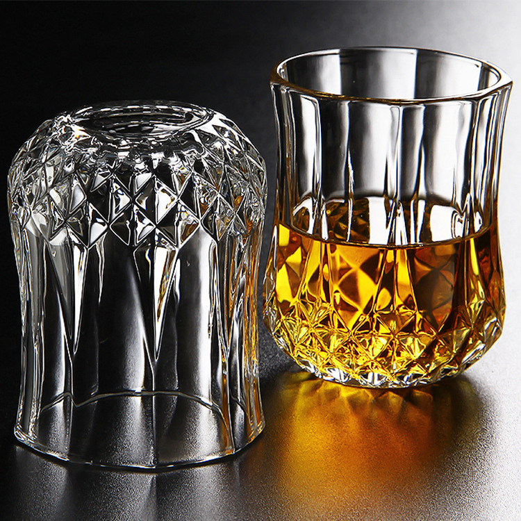 230ml Glass Drinking Liquor Cups For Whisky Vodka