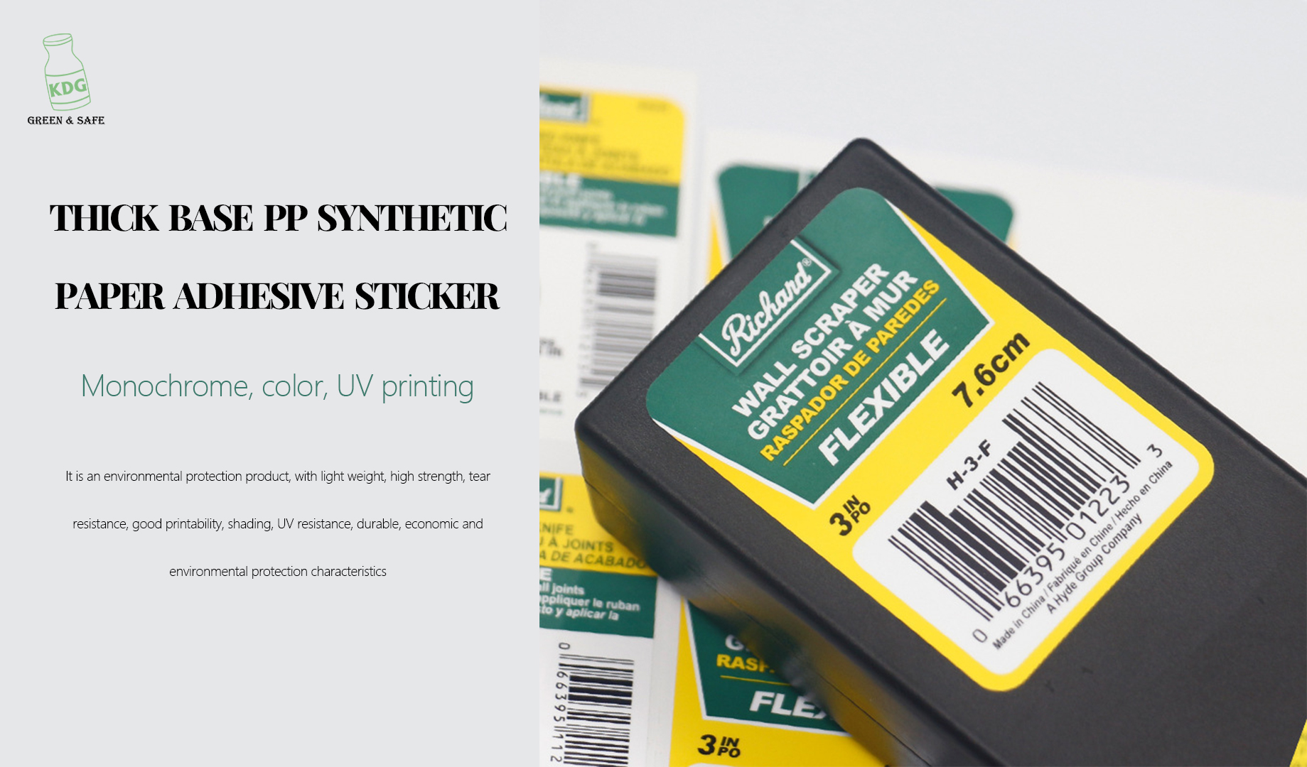 Advantages And Uses of Pp Material Stickers