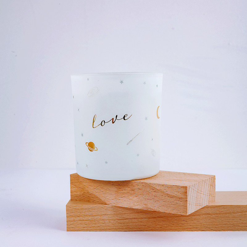 Custom Fragrance White Scented Soy Wax Candles 120ml Hot Sale