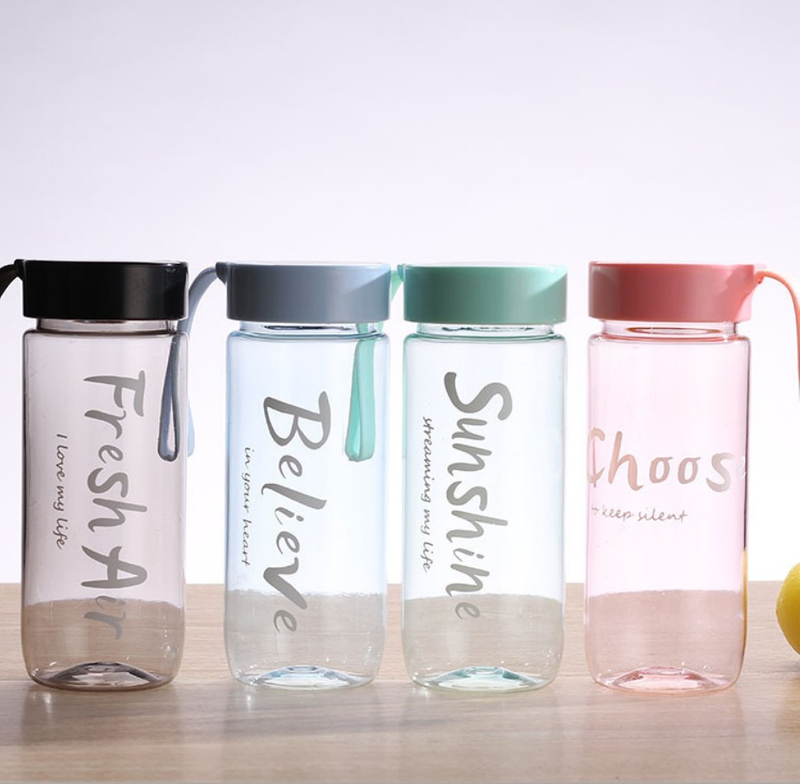 500ml Portable Water Bottle with Fancy Printing