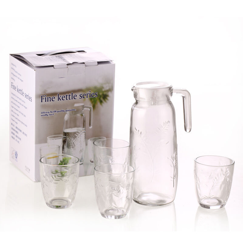 KDG Glassware Flint Glass Kettle Series with Custom Packaging