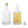 Custom Design Glass Liquor Bottles For Vodka Whisky 