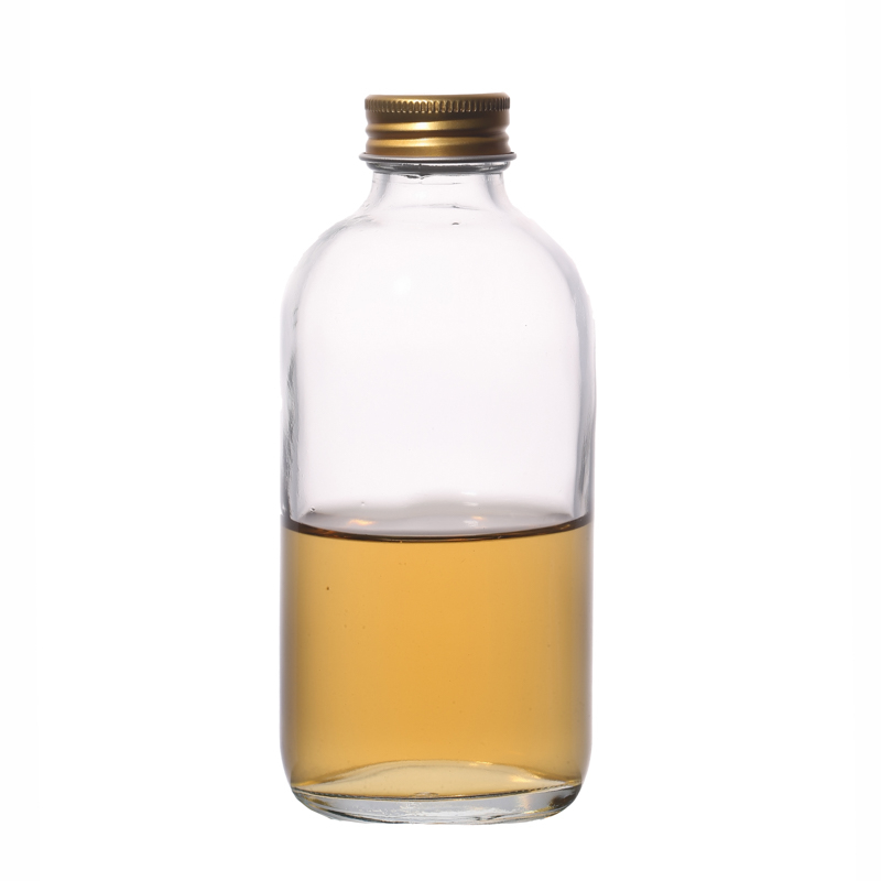 Popular 350ml Glass Water Bottles For Beverage Soft Drinking