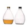 Water Droplets Design Juice Beverage Glass Bottles KDG Factory